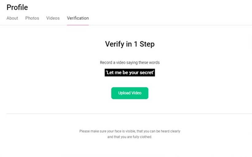 secretbenefits verification